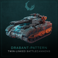 Drabant-Pattern Heavy Tank - Sci fi/Modern - Modular - Magnet Ready