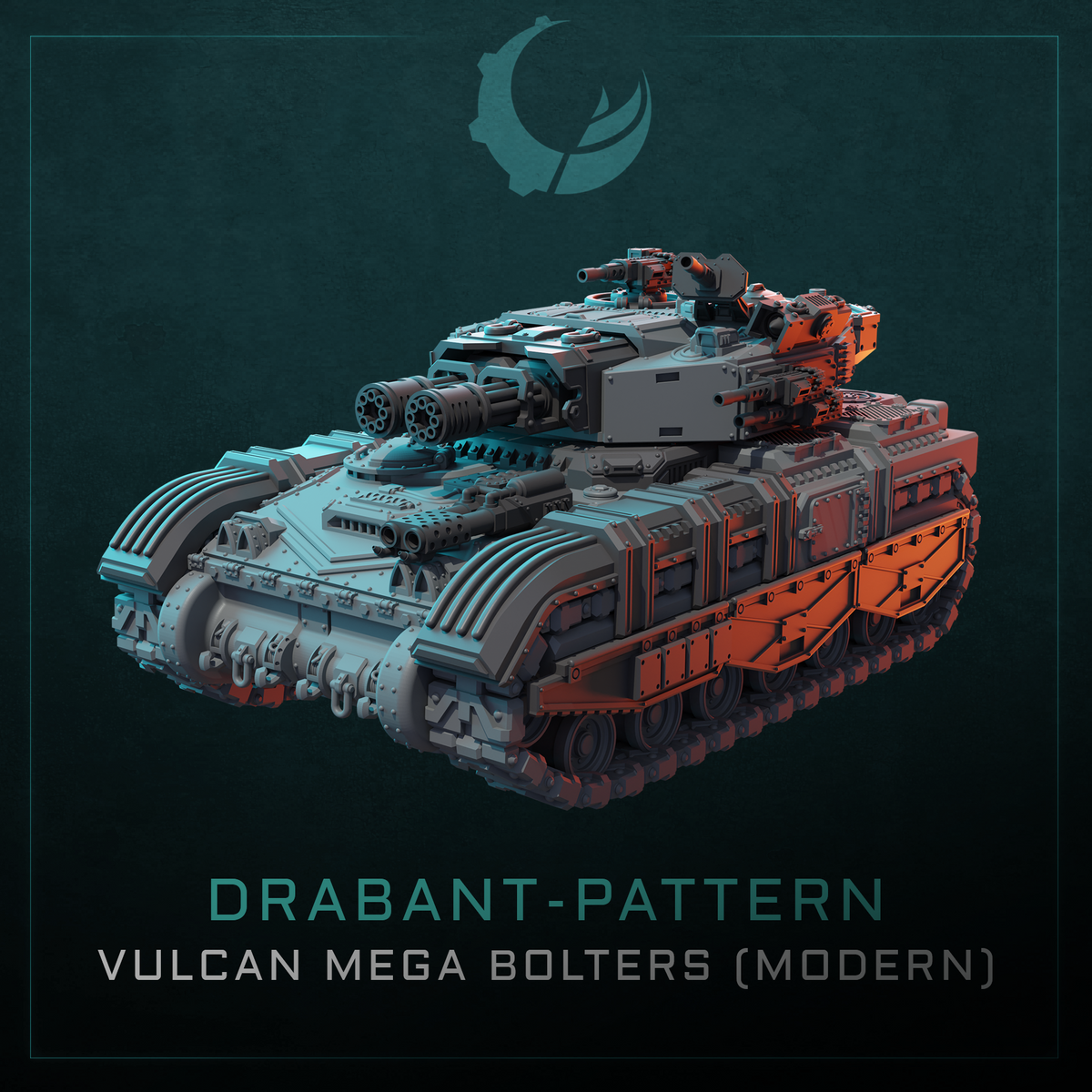 Drabant-Pattern Heavy Tank - Sci fi/Modern - Modular - Magnet Ready