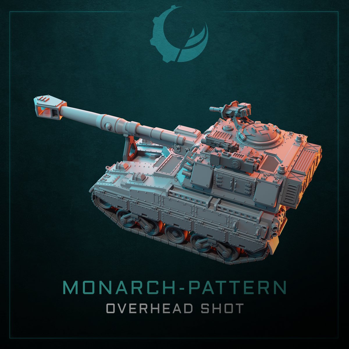 Monarch-Patten Self-Propelled Artillery - Sci fi/Modern - Modular - Magnet Ready