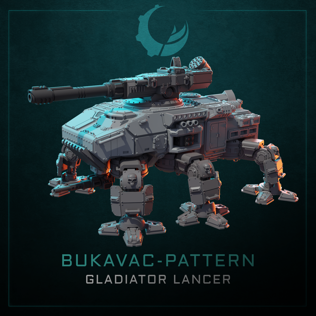 Bukavac-Pattern Trench Crawler - Sci fi/Modern - Modular - Magnet Ready