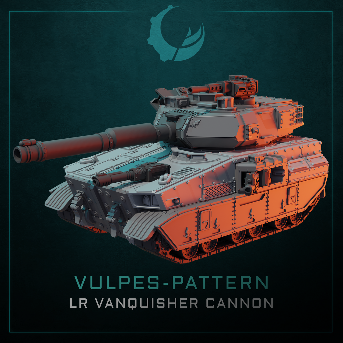 Vulpes-Pattern Battle Tank - Sci fi/Modern - Modular - Magnet Ready