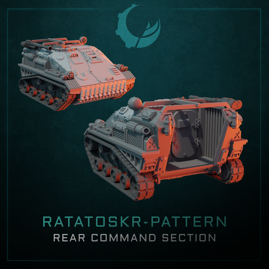 Ratatoskr-Pattern Scout Tankette - Sci fi/Modern - Modular - Magnet Ready