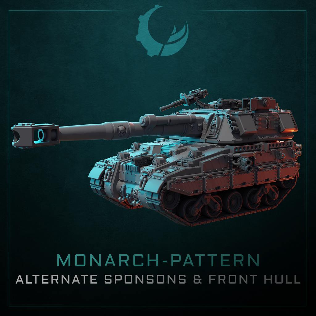 Monarch-Patten Self-Propelled Artillery - Sci fi/Modern - Modular - Magnet Ready