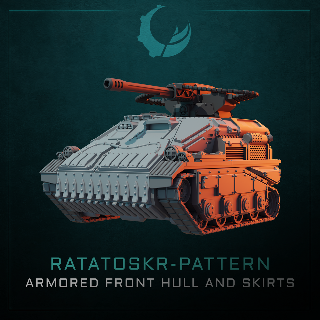 Ratatoskr-Pattern Scout Tankette - Sci fi/Modern - Modular - Magnet Ready