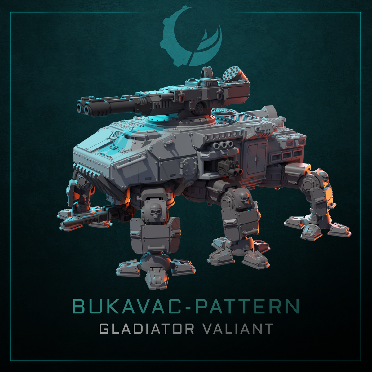 Bukavac-Pattern Trench Crawler - Sci fi/Modern - Modular - Magnet Ready