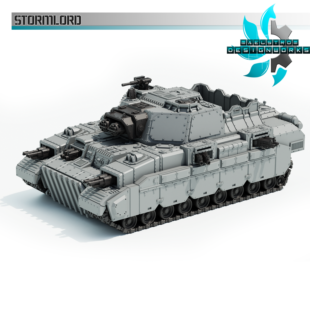 Ursus Rex-Pattern Super Heavy Battle Tank - Sci fi/Modern - Modular - Magnet Ready