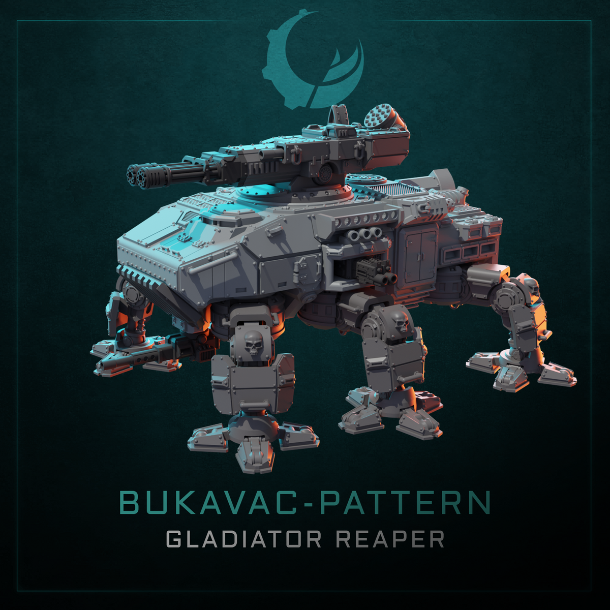 Bukavac-Pattern Trench Crawler - Sci fi/Modern - Modular - Magnet Ready