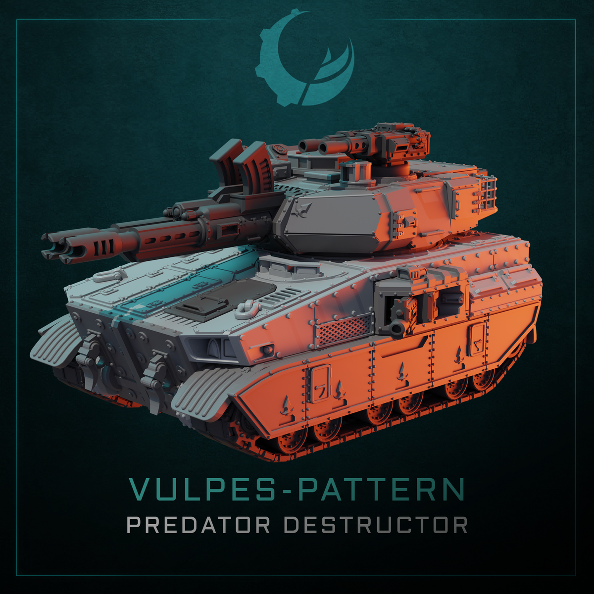 Vulpes-Pattern Battle Tank - Sci fi/Modern - Modular - Magnet Ready