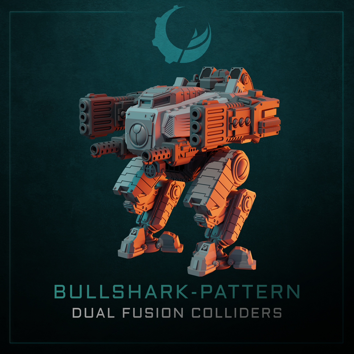 Bullshark-Pattern Tactical Warsuit - Sci fi/Modern - Modular - Magnet Ready