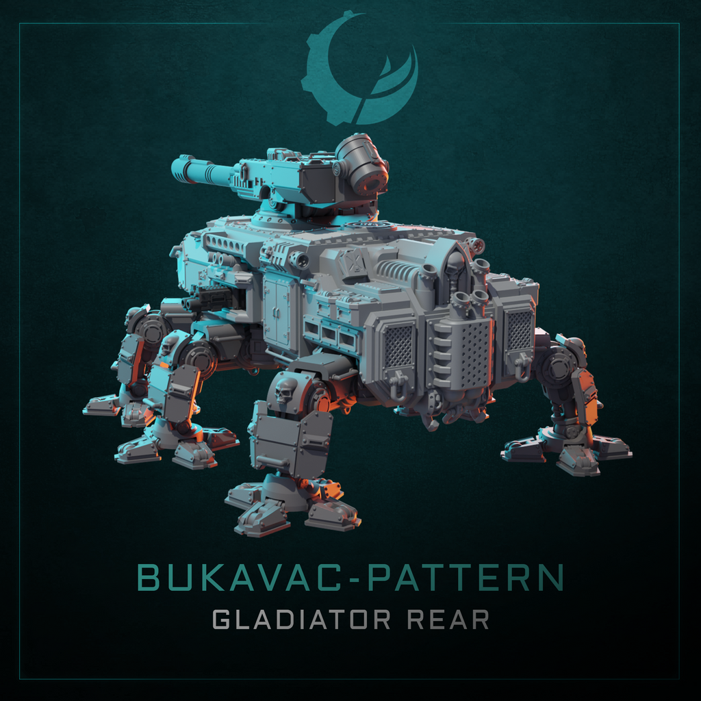 Bukavac-Pattern Trench Crawler - Sci fi/Modern - Modular - Magnet Ready