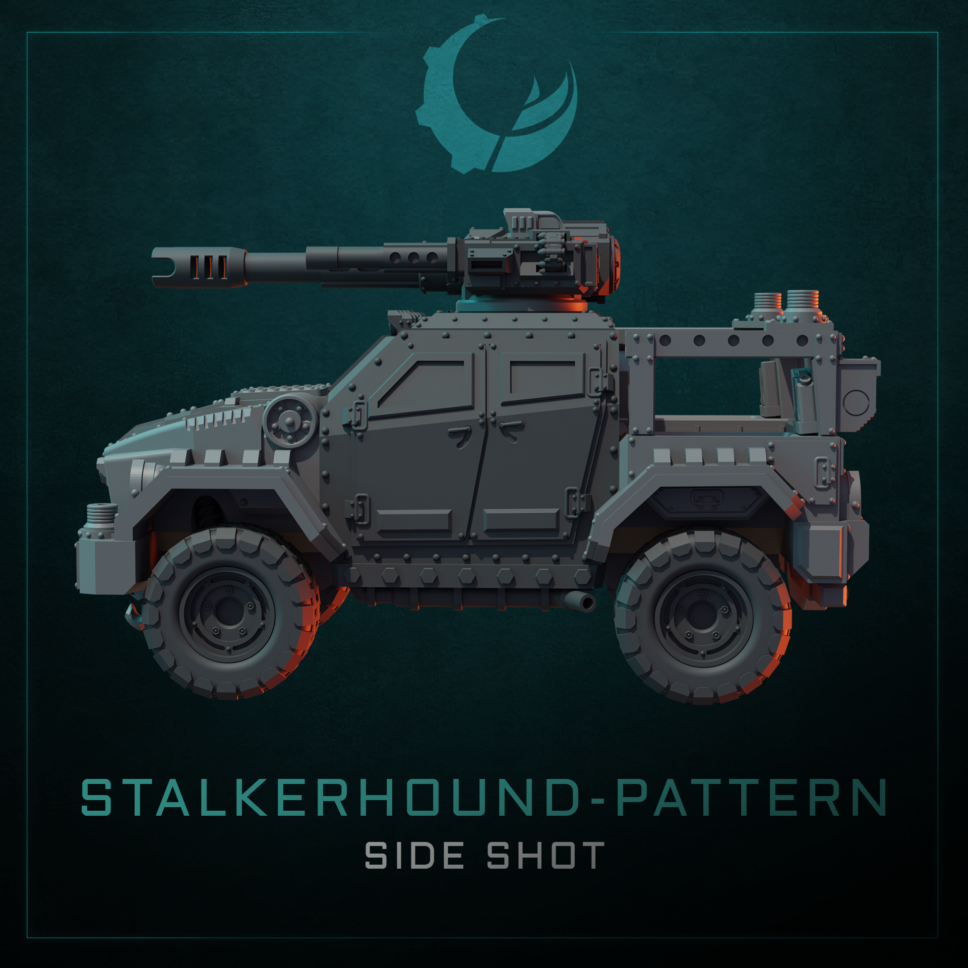 Stalkerhound-Pattern LATV - Sci fi/Modern - Modular - Magnet Ready
