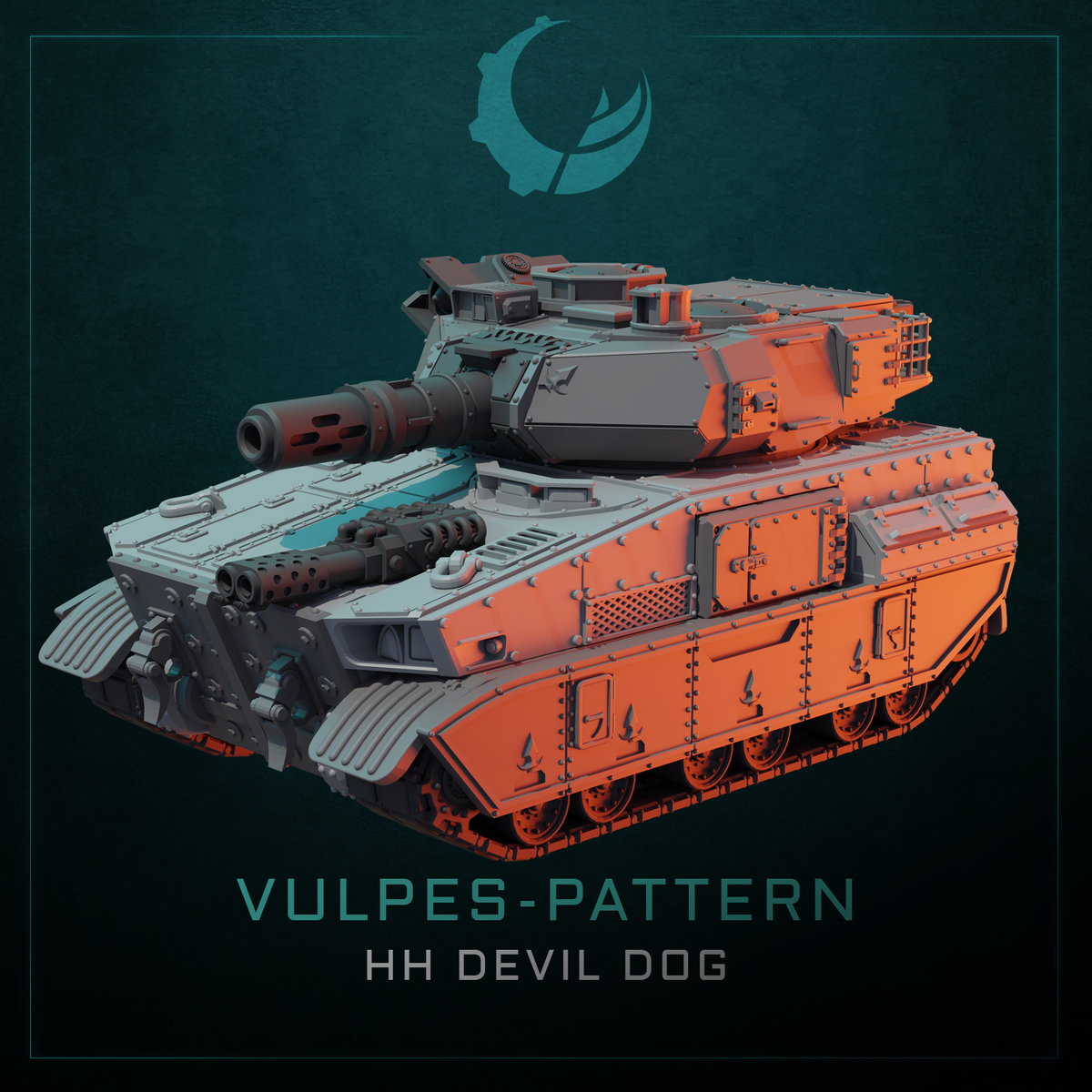 Vulpes-Pattern Battle Tank - Sci fi/Modern - Modular - Magnet Ready