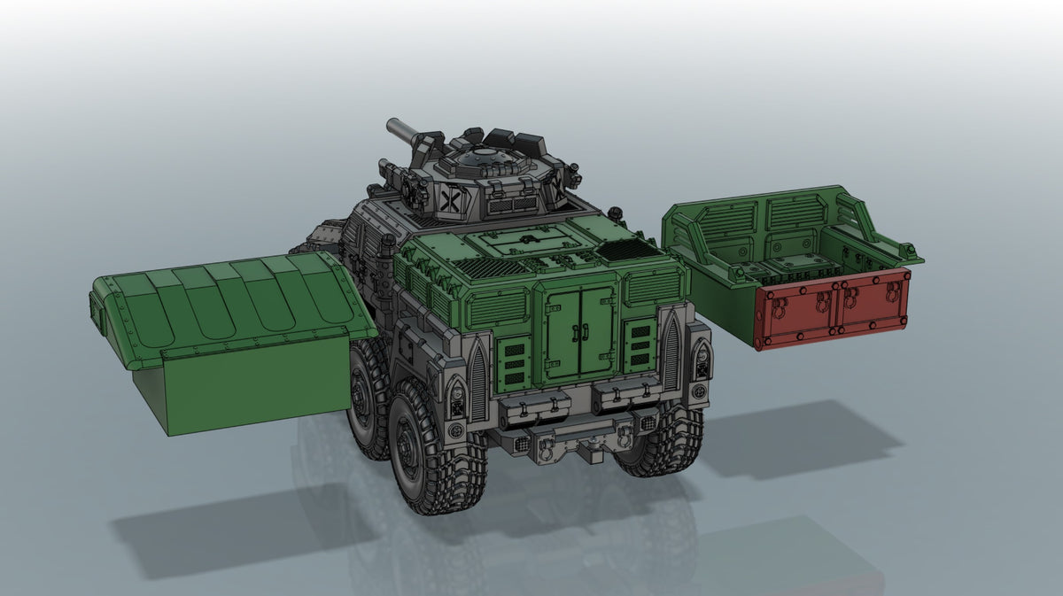 Vargr-Pattern Infantry Mobility Vehicle - Sci fi/Modern - Modular - Magnet Ready