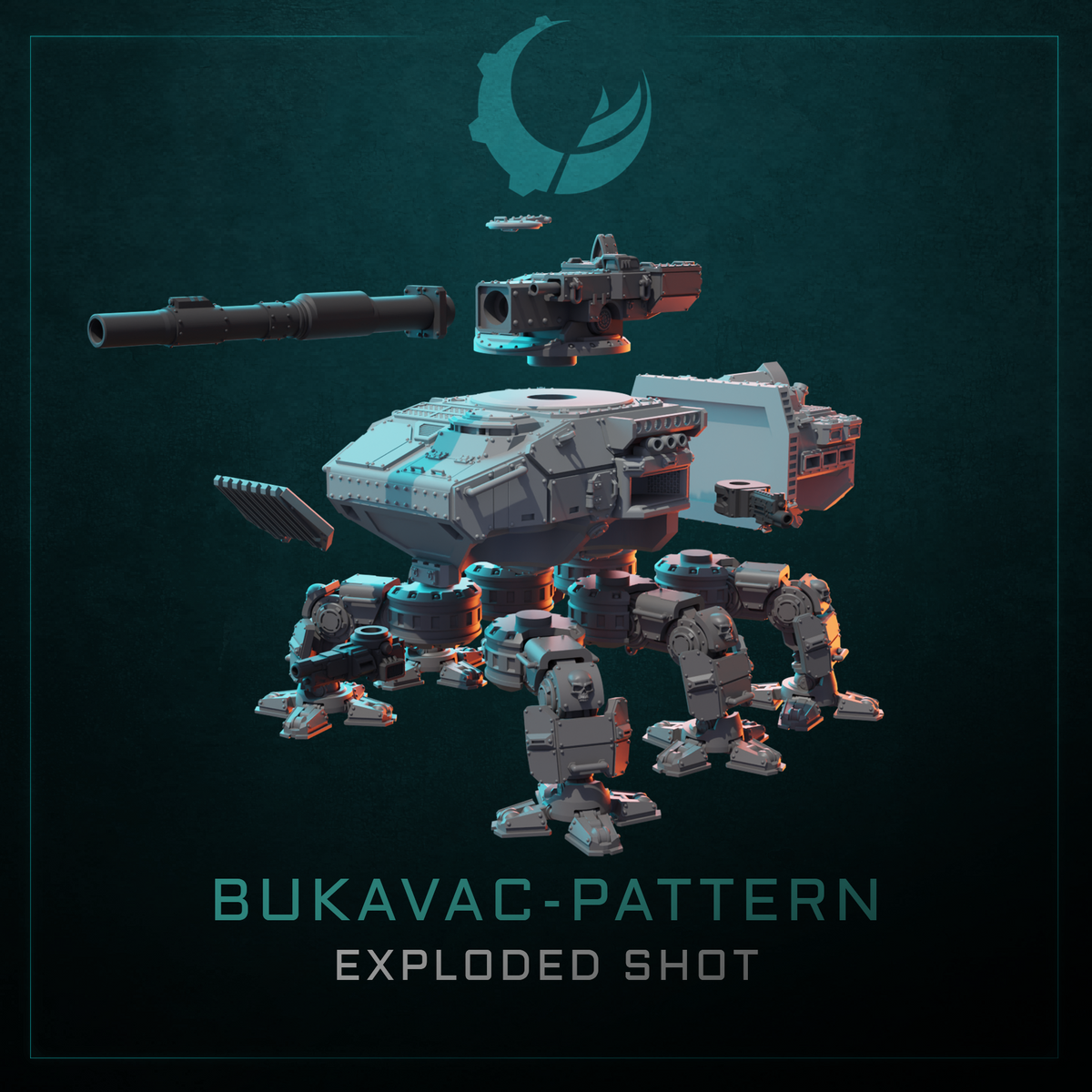 Bukavac-Pattern Trench Crawler - Sci fi/Modern - Modular - Magnet Ready