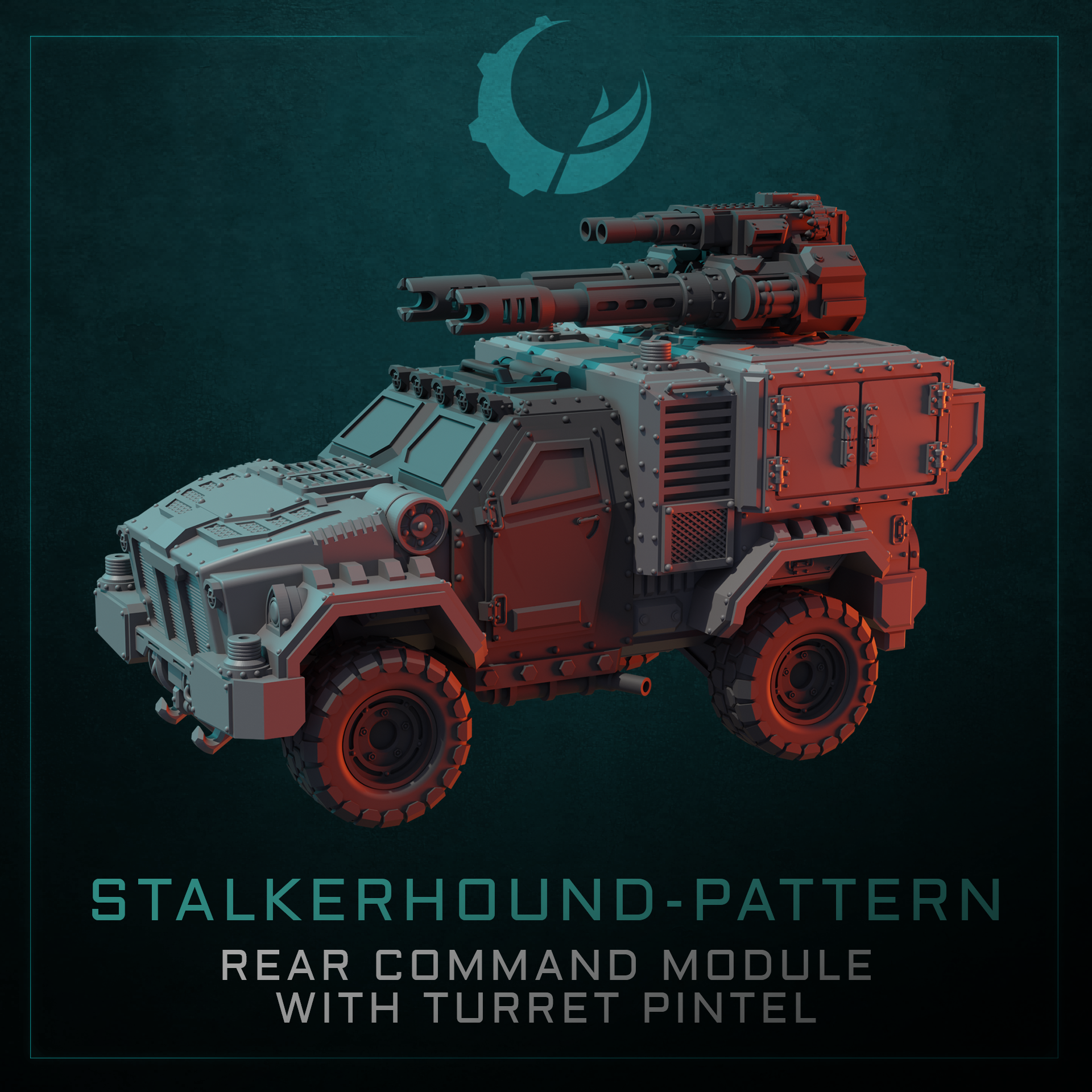 Stalkerhound-Pattern LATV - Sci fi/Modern - Modular - Magnet Ready