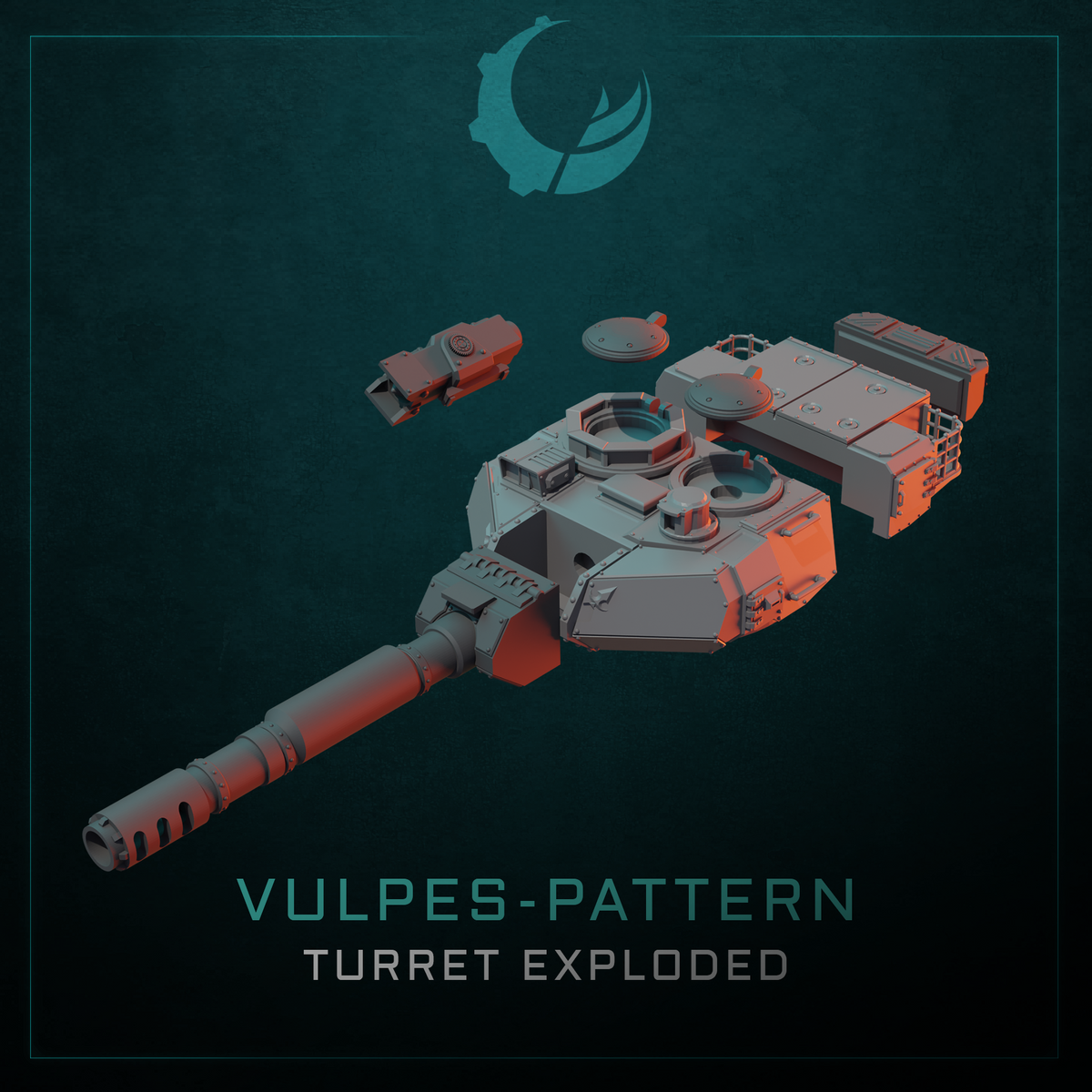 Vulpes-Pattern Battle Tank - Sci fi/Modern - Modular - Magnet Ready