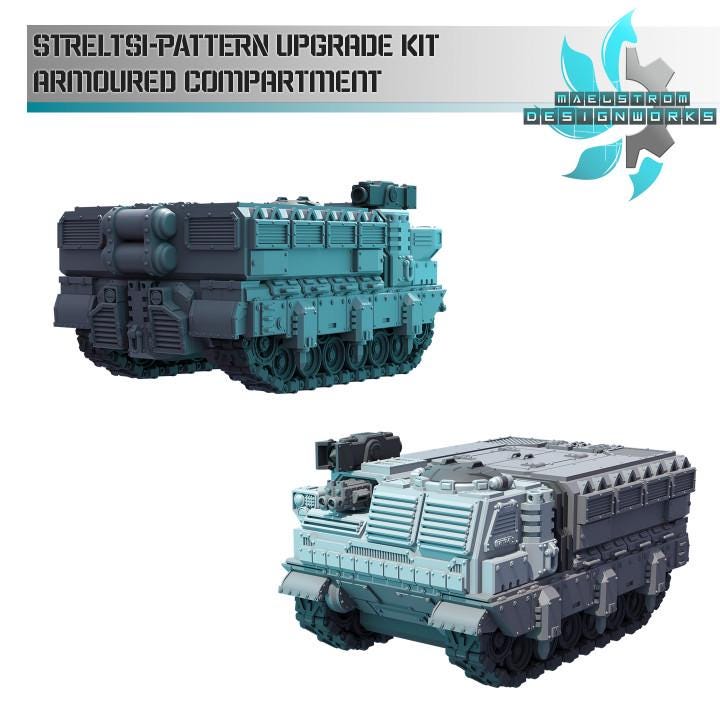 Streltsi-Pattern MLRS - Sci fi/Modern - Modular - Magnet Ready