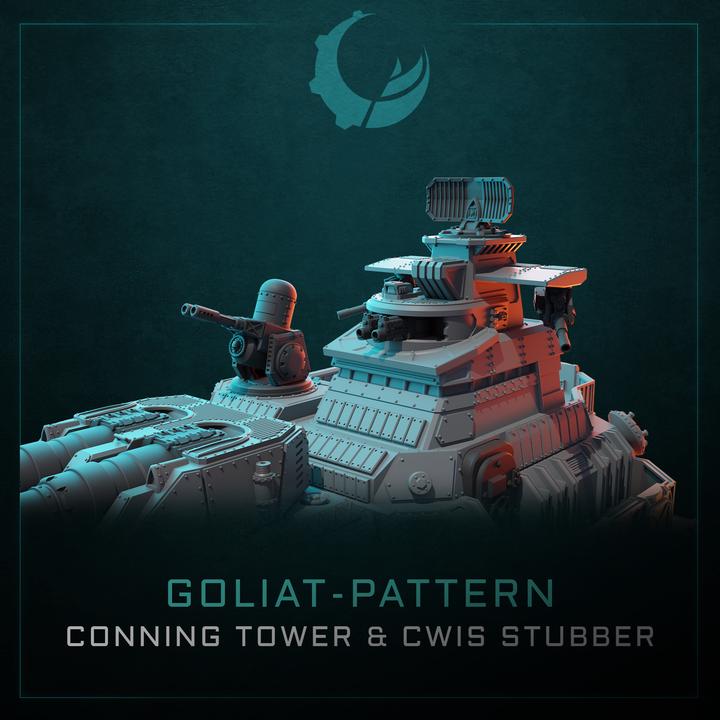 Goliat-Pattern Super Heavy Assault Crawler - Sci fi/Modern - Modular - Magnet Ready