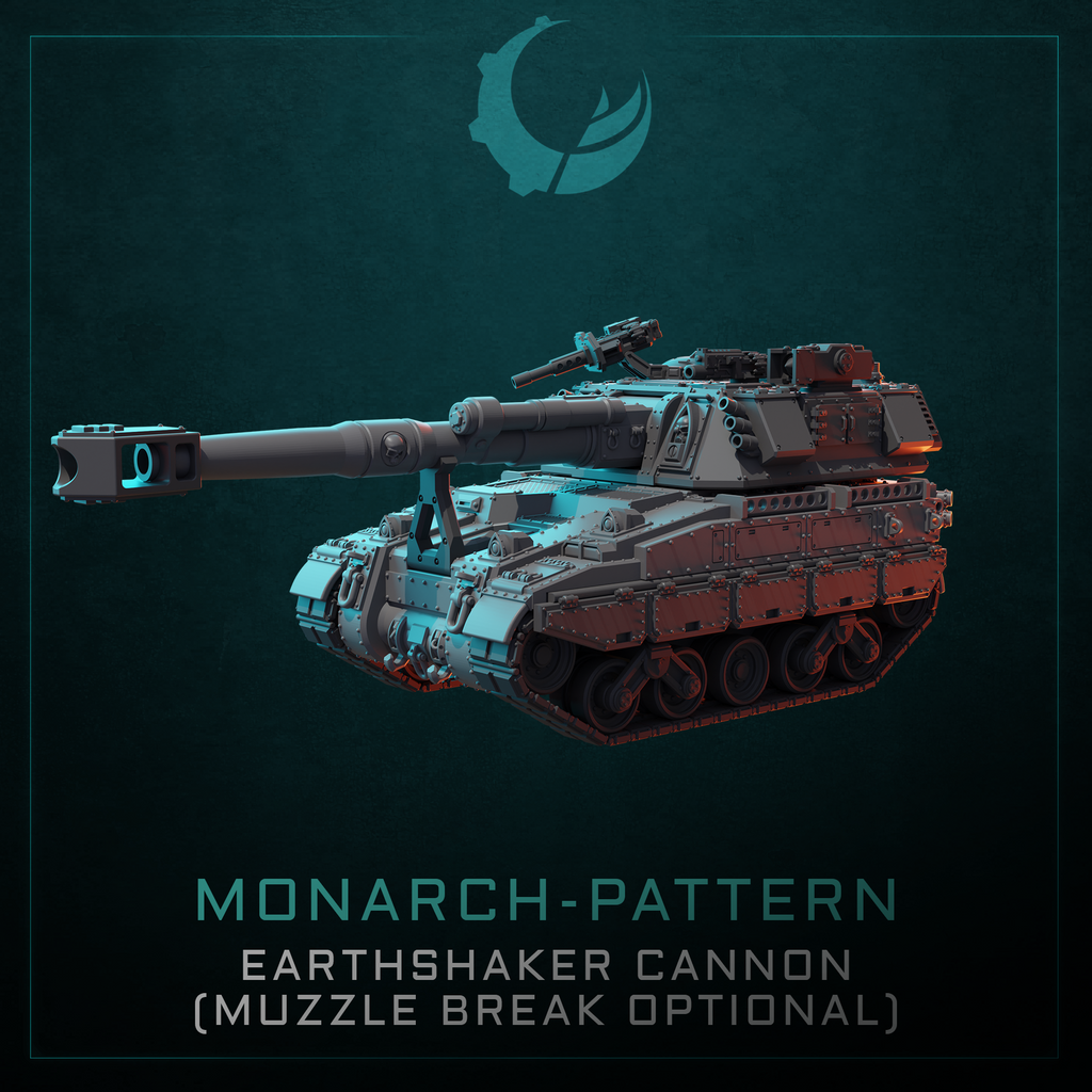 Monarch-Patten Self-Propelled Artillery - Sci fi/Modern - Modular - Magnet Ready