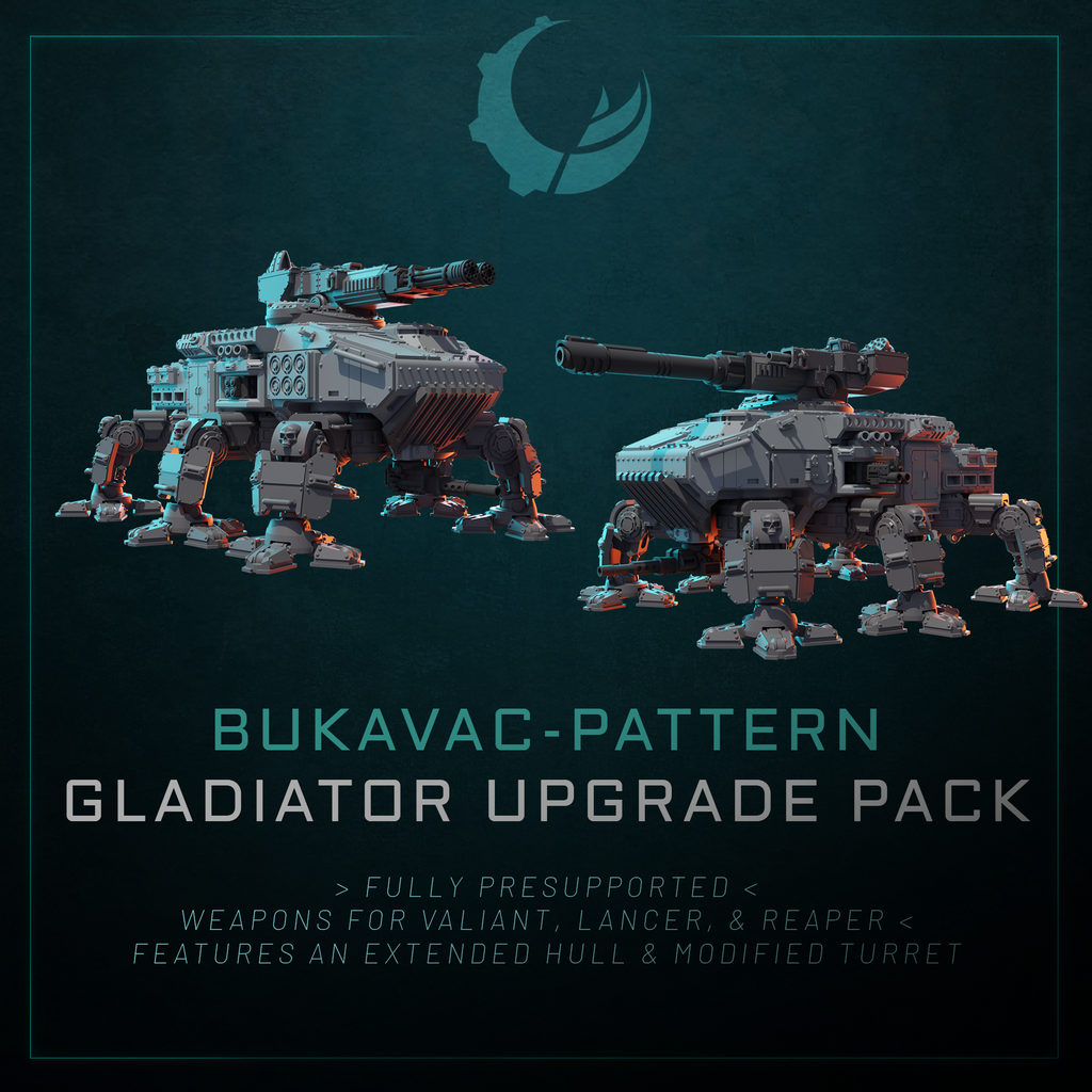 Bukavac-Pattern Trench Crawler - Sci fi/Modern - Modular - Magnet Ready