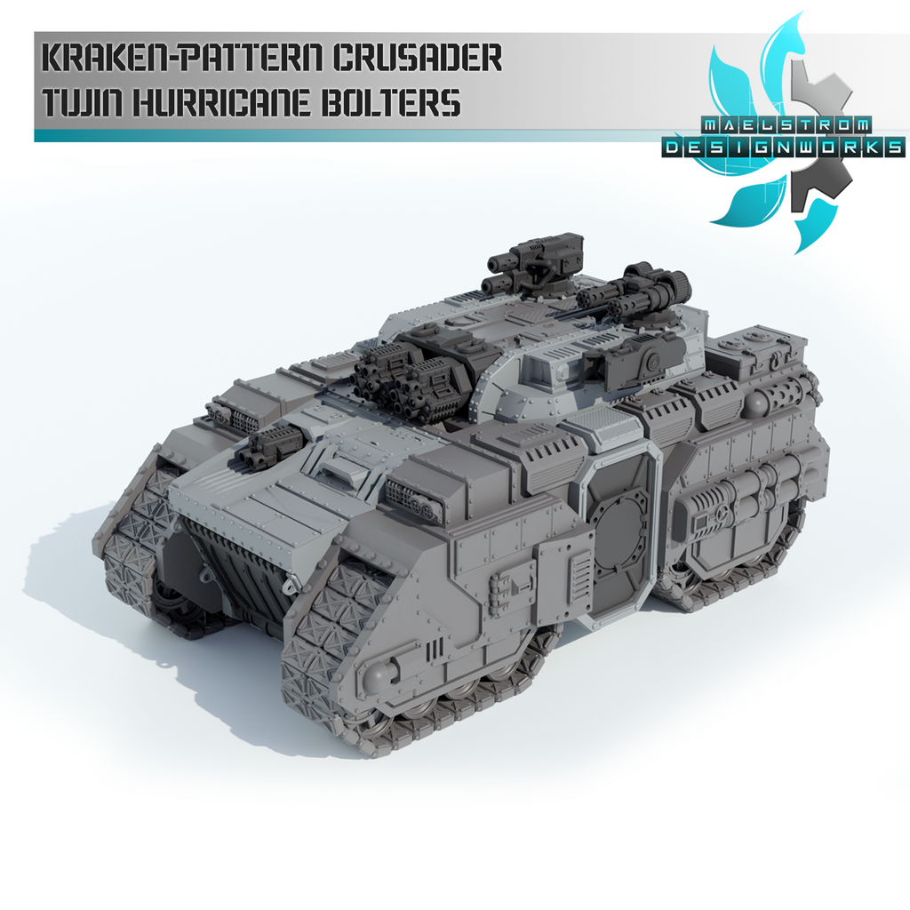 Kraken-Pattern Heavy Assault Vehicle - Sci fi/Modern - Modular - Magnet Ready