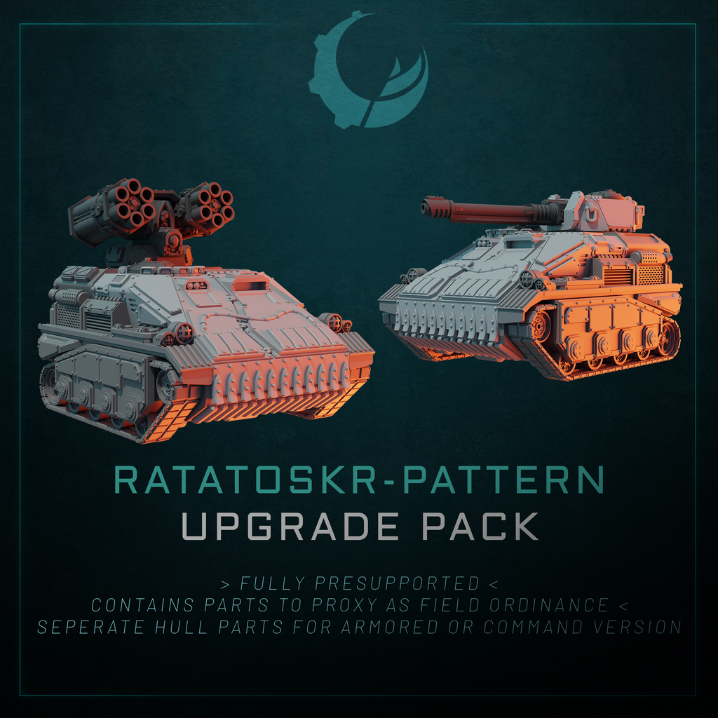 Ratatoskr-Pattern Scout Tankette - Sci fi/Modern - Modular - Magnet Ready