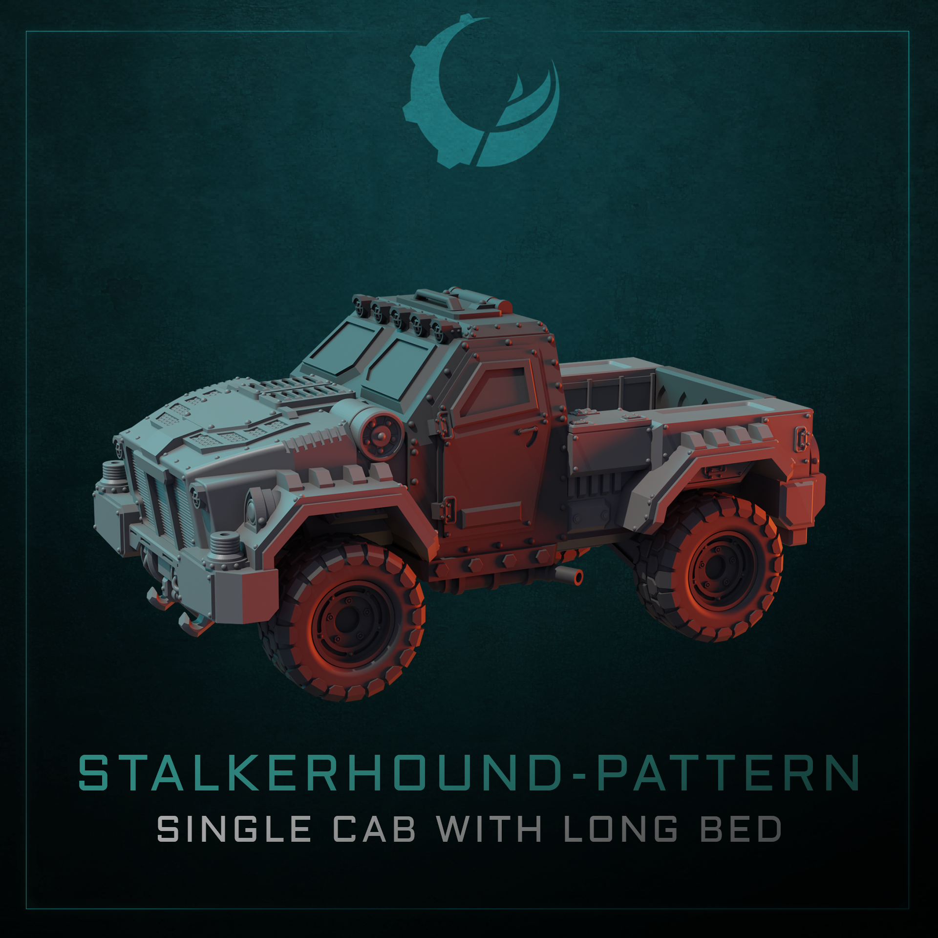 Stalkerhound-Pattern LATV - Sci fi/Modern - Modular - Magnet Ready