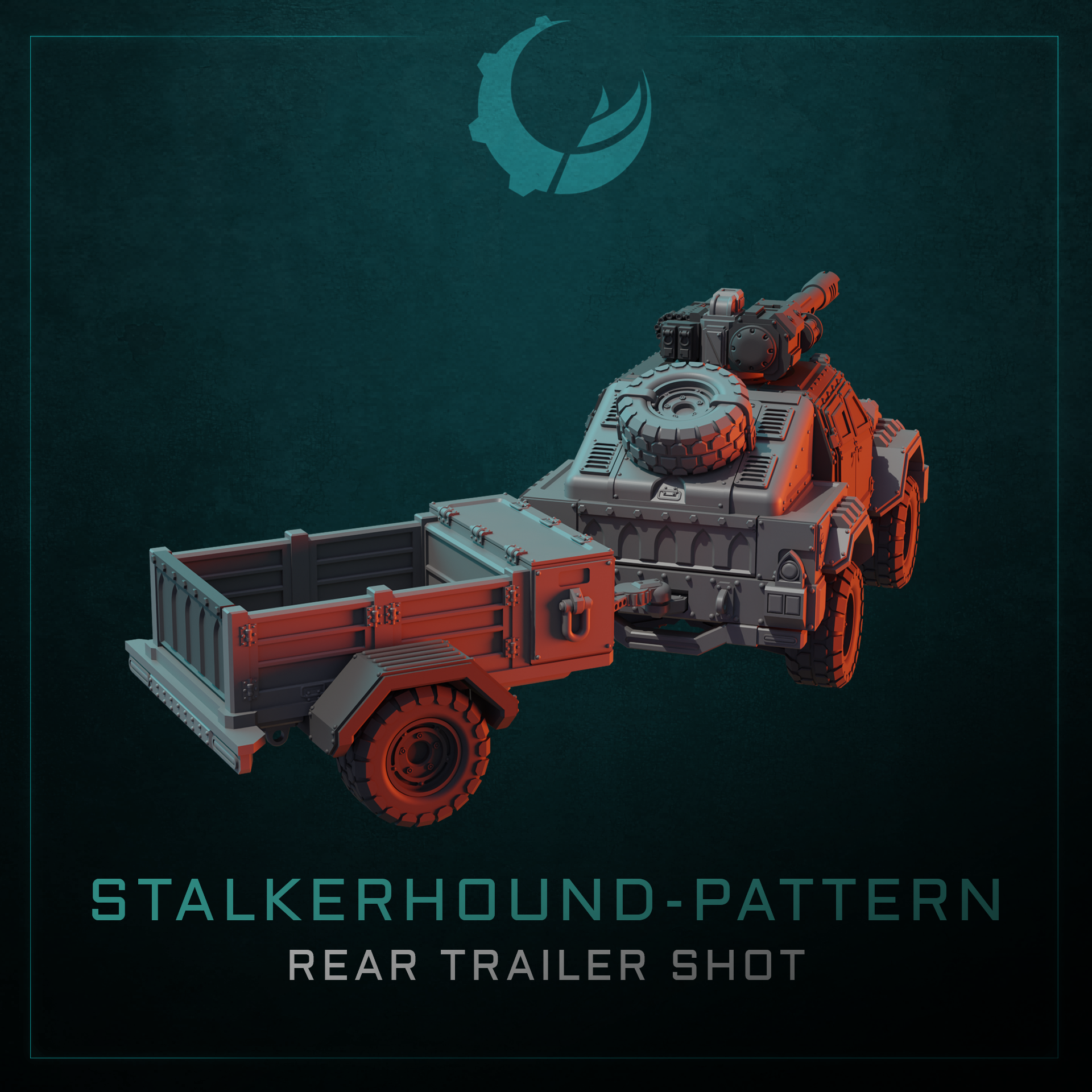 Stalkerhound-Pattern LATV - Sci fi/Modern - Modular - Magnet Ready