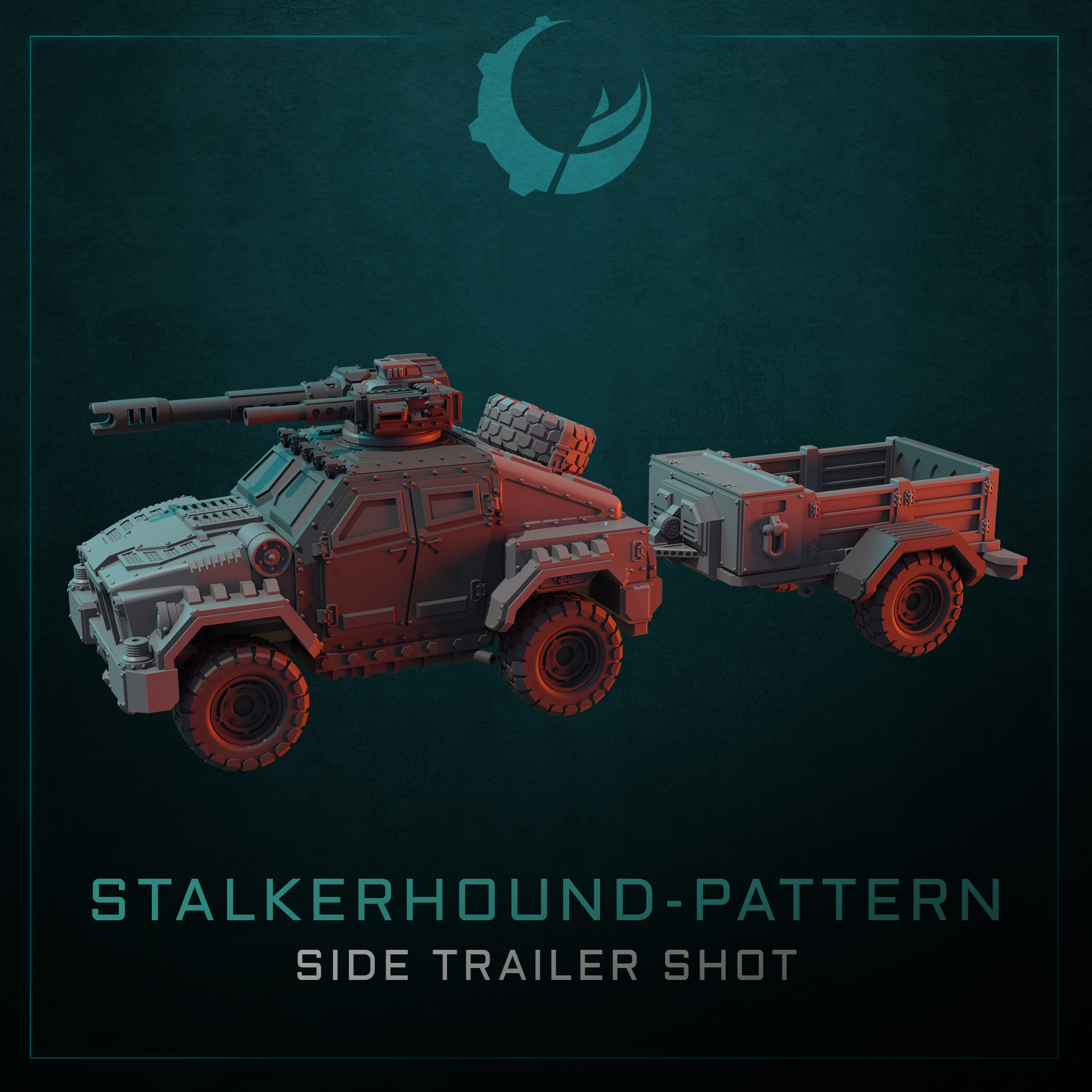 Stalkerhound-Pattern LATV - Sci fi/Modern - Modular - Magnet Ready