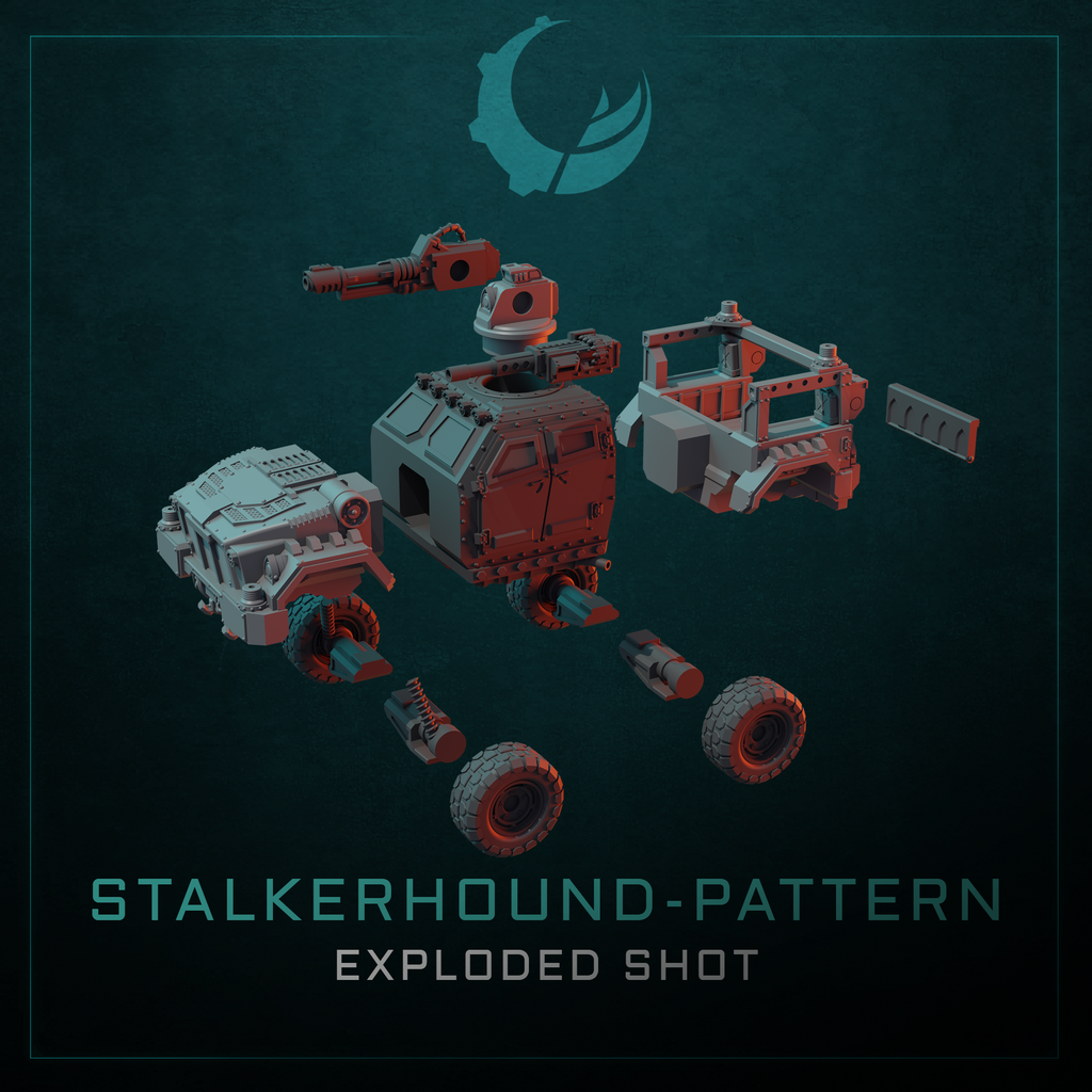 Stalkerhound-Pattern LATV - Sci fi/Modern - Modular - Magnet Ready