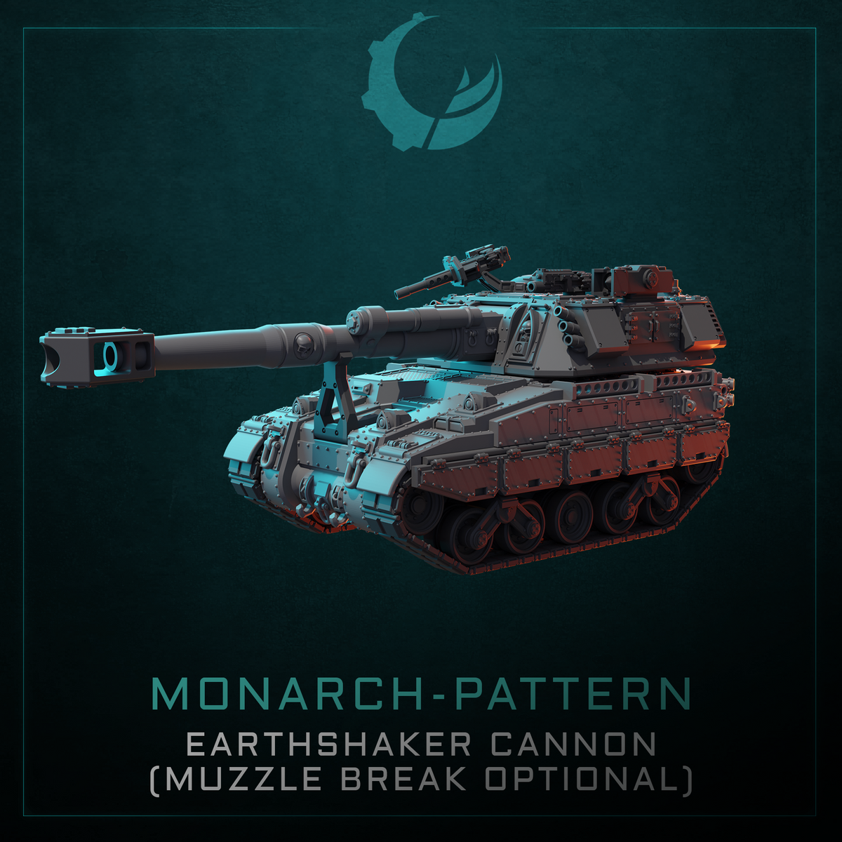 Monarch-Patten Self-Propelled Artillery - Sci fi/Modern - Modular - Magnet Ready
