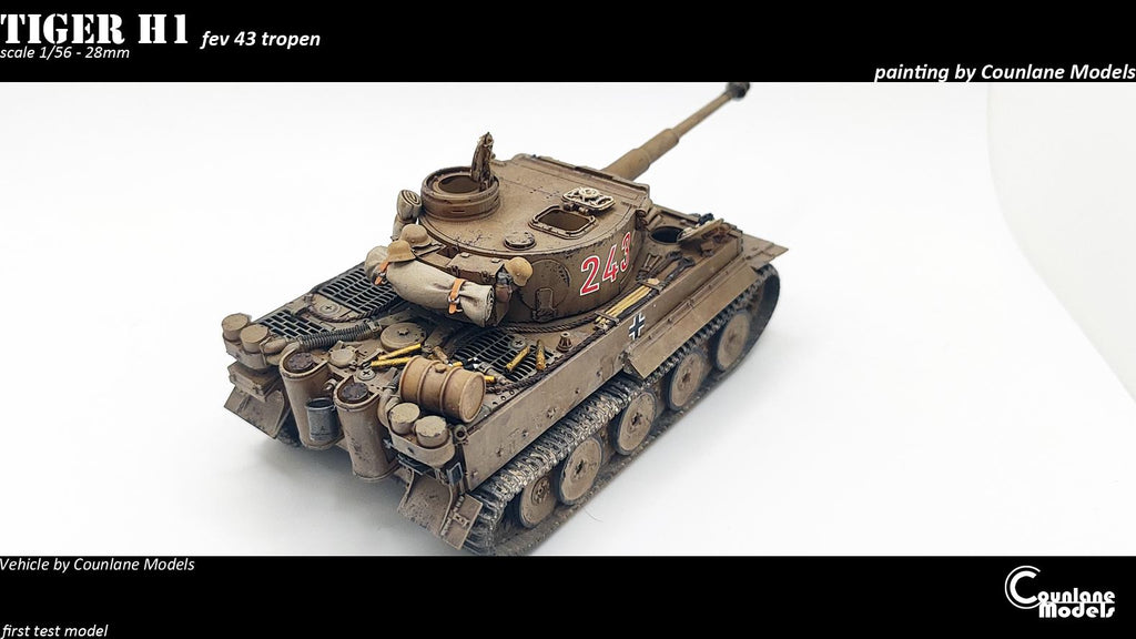 Tiger 1 H1 - February 1943 - Historical - WW2 - 1/56