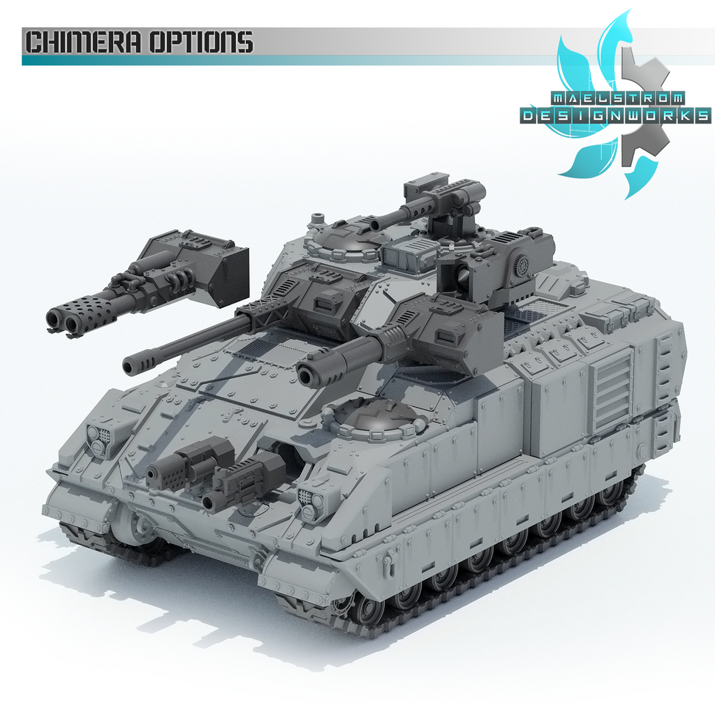 Octantis-Pattern - APC/IFV/Tank - Sci fi/Modern - Modular - Magnet Ready