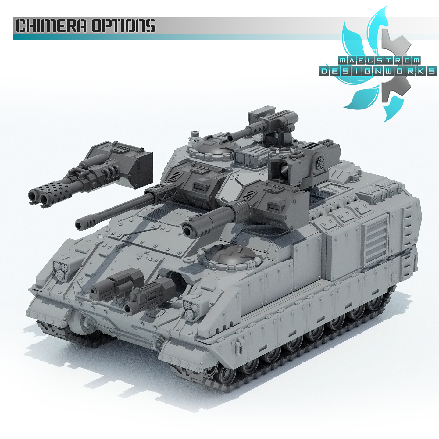 Octantis-Pattern - APC/IFV/Tank - Sci fi/Modern - Modular - Magnet Ready