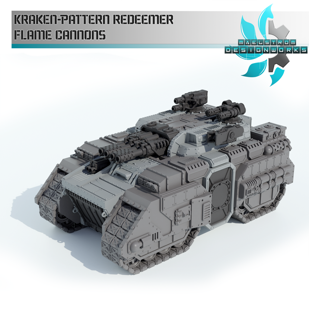 Kraken-Pattern Heavy Assault Vehicle - Sci fi/Modern - Modular - Magnet Ready