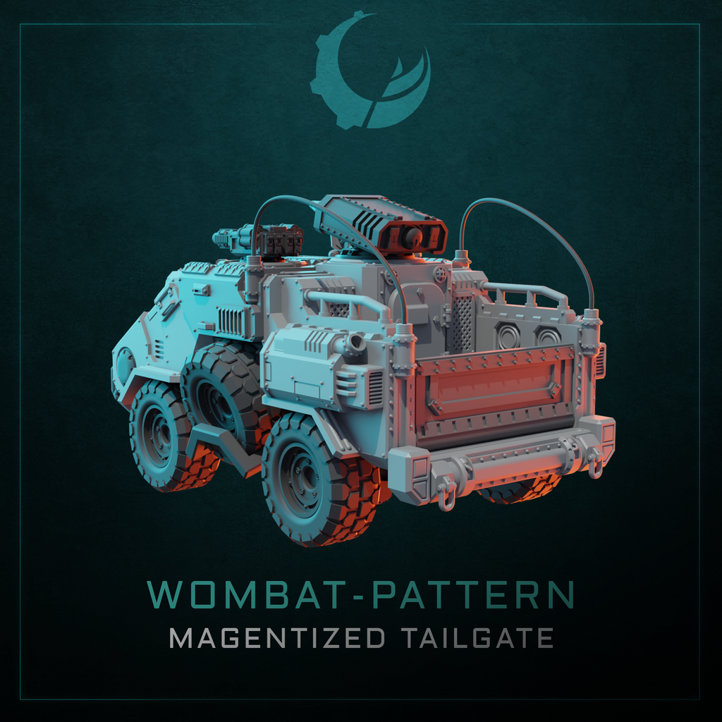 Wombat-Pattern ATCV - Sci fi/Modern - Modular - Magnet Ready