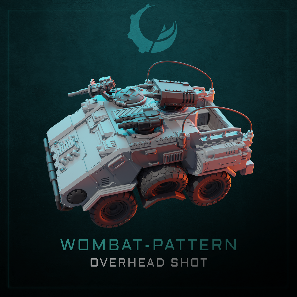 Wombat-Pattern ATCV - Sci fi/Modern - Modular - Magnet Ready