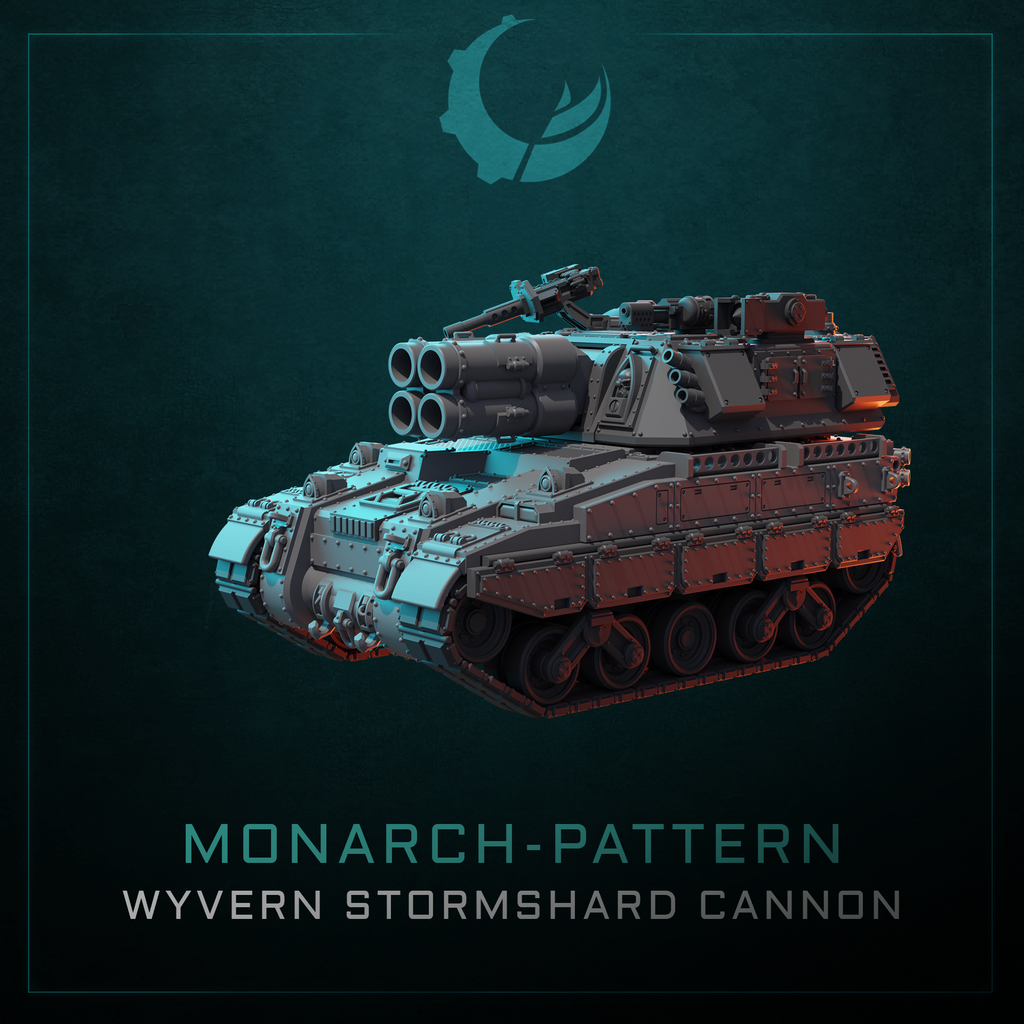 Monarch-Patten Self-Propelled Artillery - Sci fi/Modern - Modular - Magnet Ready