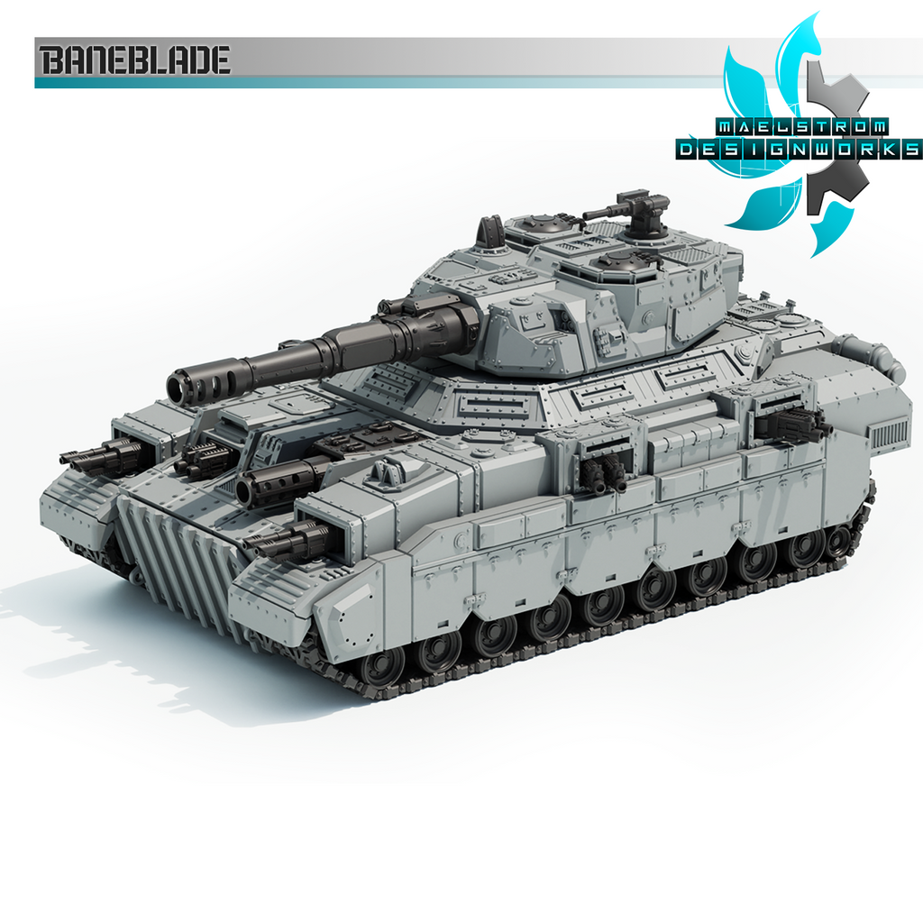 Ursus Rex-Pattern Super Heavy Battle Tank - Sci fi/Modern - Modular - Magnet Ready