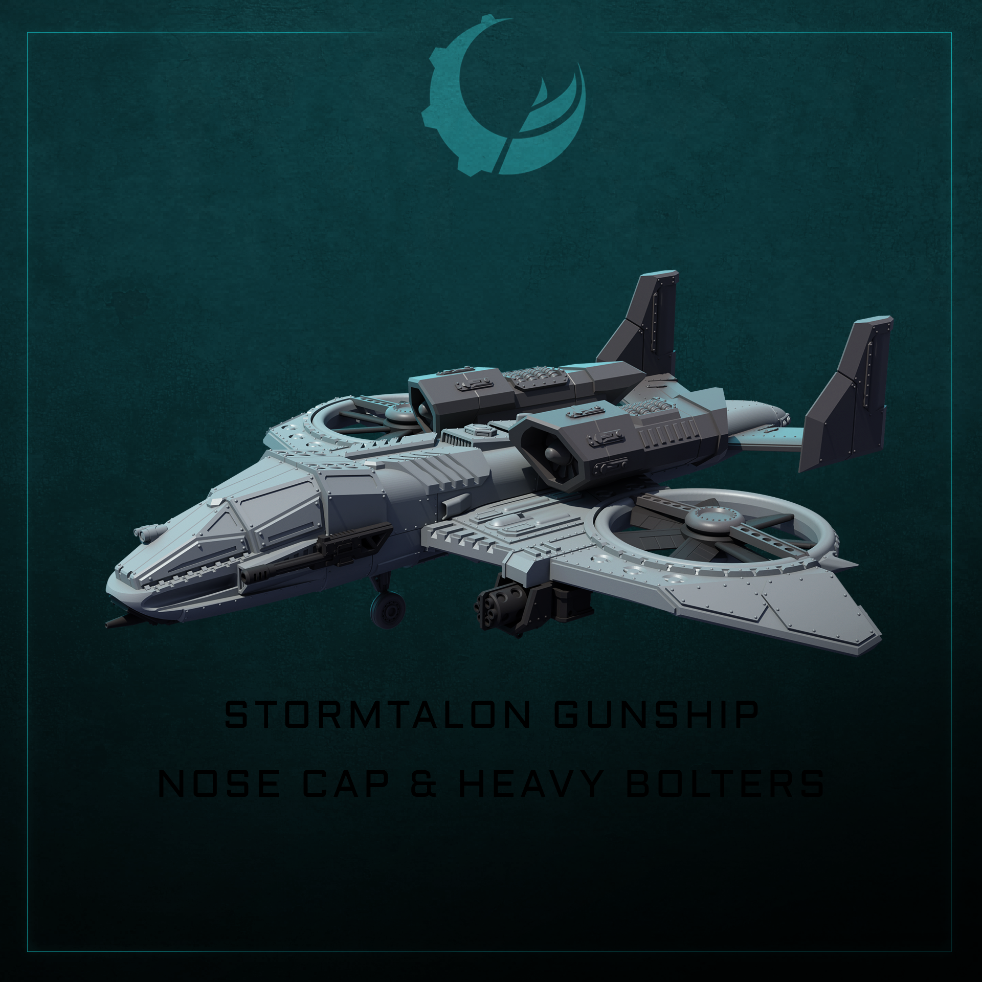 Raiju-Pattern Multi-Role Attack Aircraft - Sci fi/Modern - Modular - Magnet Ready