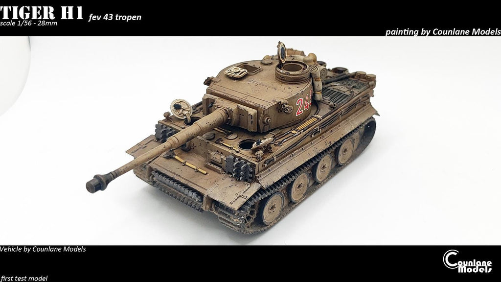 Tiger 1 H1 - February 1943 - Historical - WW2 - 1/56