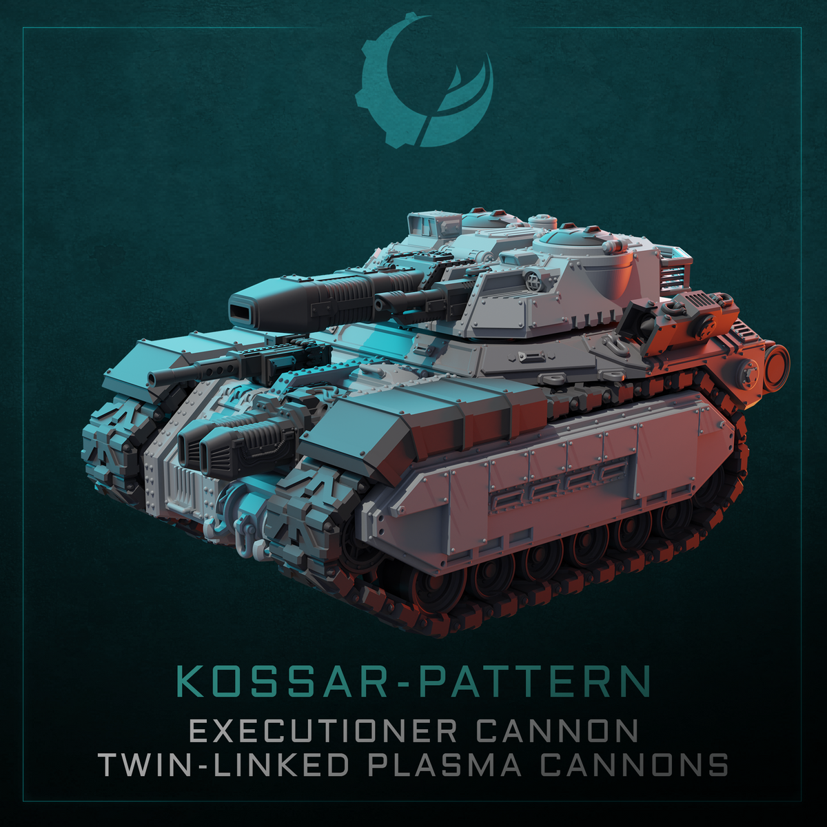 Kossar-Pattern Tank/APC/IFV/TD - Sci fi/Modern - Modular - Magnet Ready