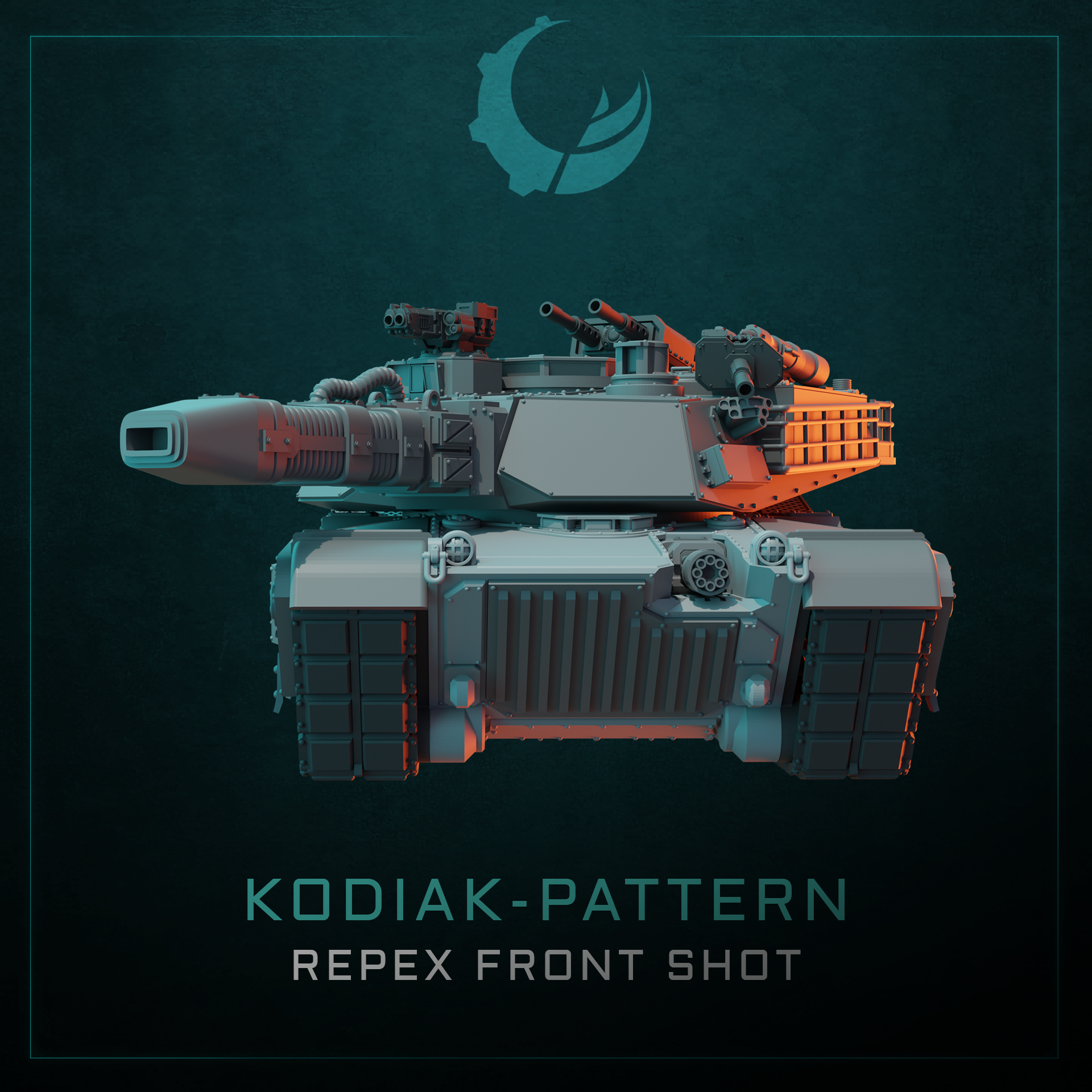 Kodiak-Pattern Main Battle Tank - Sci fi/Modern - Modular - Magnet Ready