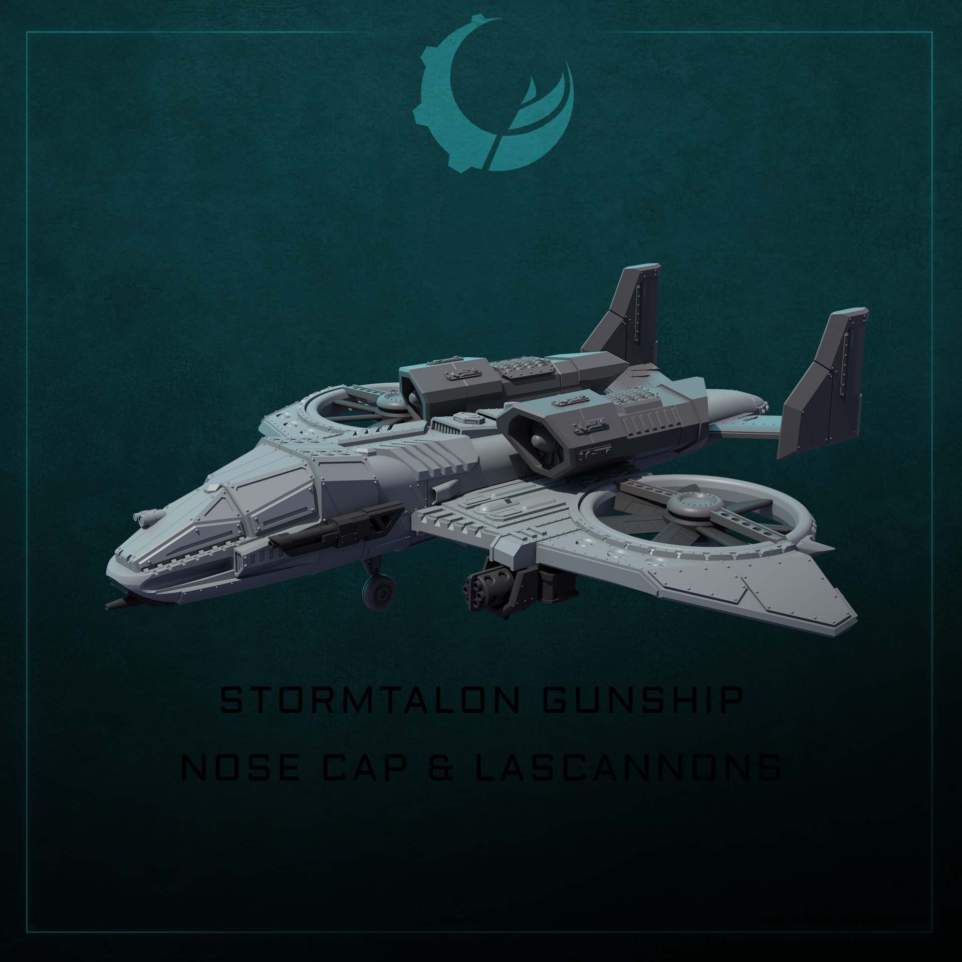 Raiju-Pattern Multi-Role Attack Aircraft - Sci fi/Modern - Modular - Magnet Ready