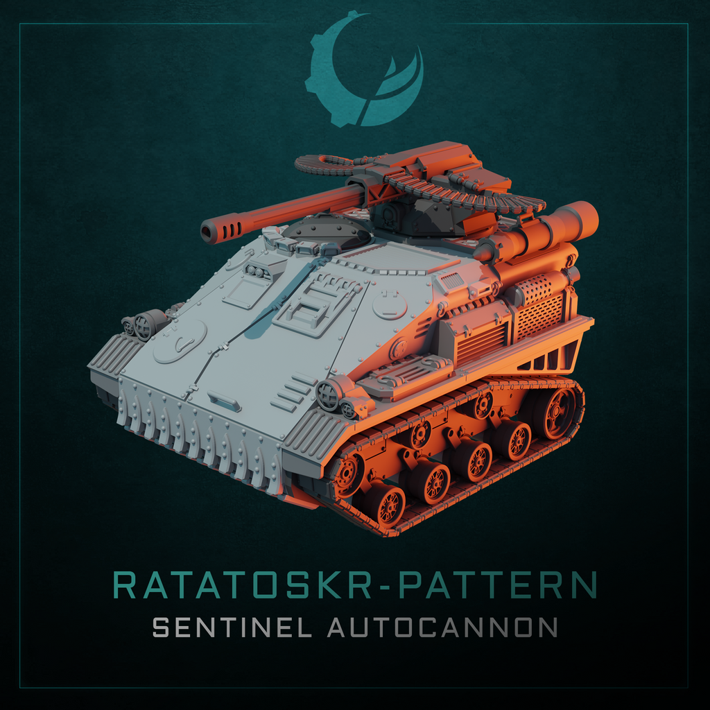 Ratatoskr-Pattern Scout Tankette - Sci fi/Modern - Modular - Magnet Ready