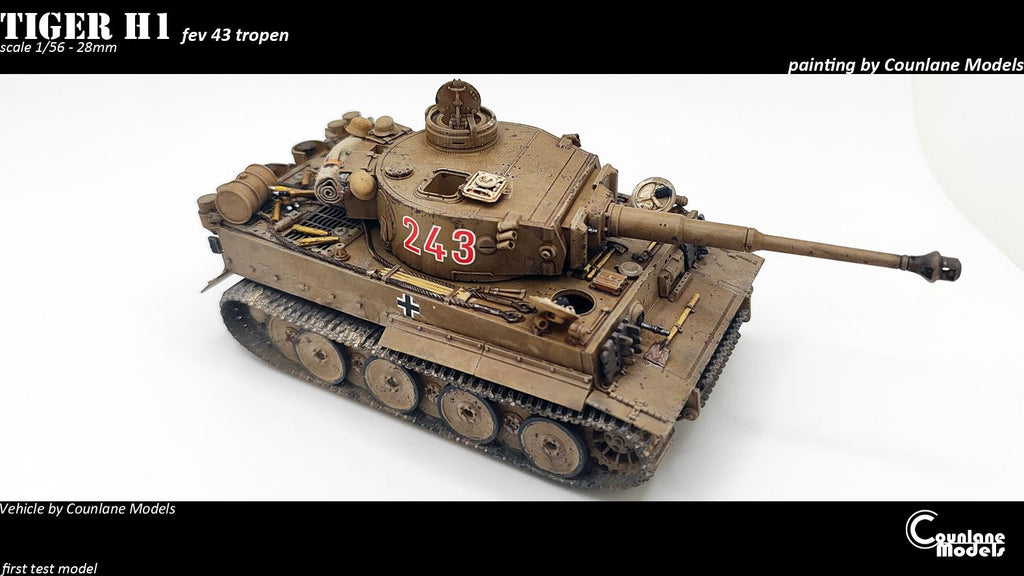 Tiger 1 H1 - February 1943 - Historical - WW2 - 1/56