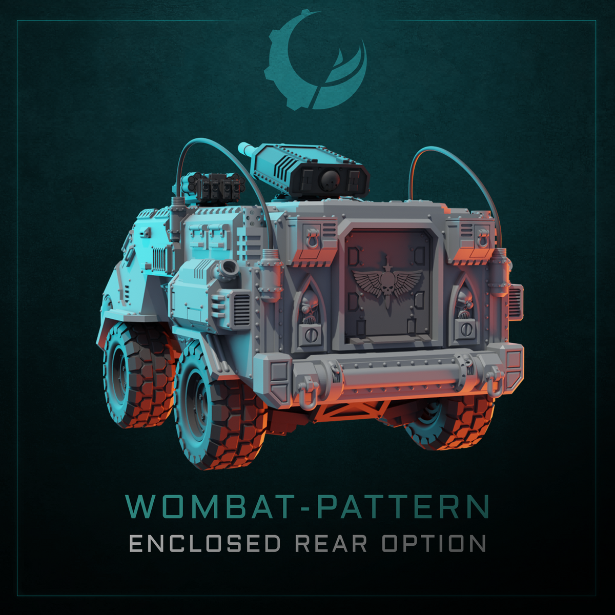 Wombat-Pattern ATCV - Sci fi/Modern - Modular - Magnet Ready