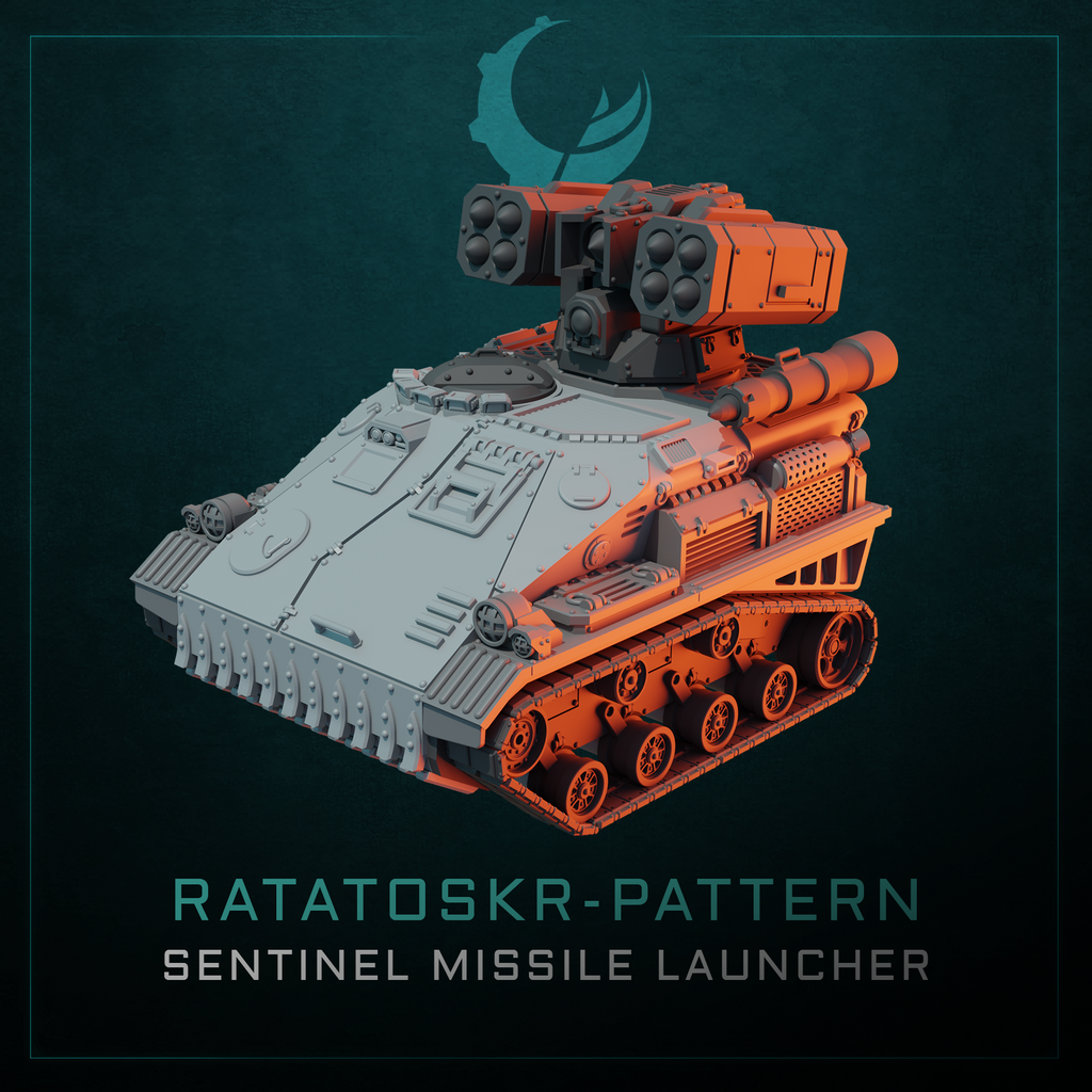 Ratatoskr-Pattern Scout Tankette - Sci fi/Modern - Modular - Magnet Ready