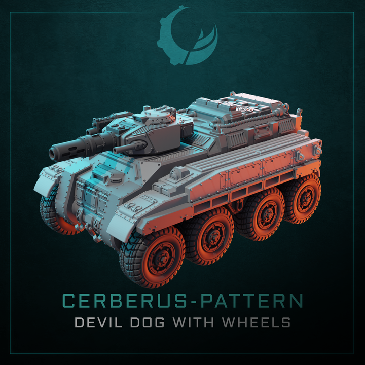Cerberus-Pattern Armored Personnel Carrier - Sci fi/Modern - Modular - Magnet Ready