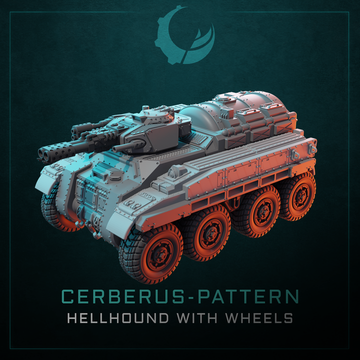 Cerberus-Pattern Armored Personnel Carrier - Sci fi/Modern - Modular - Magnet Ready